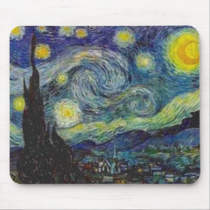 Van Gogh Sterrennacht Muismat