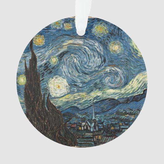 Van Gogh Sterrennacht Ornament (voorkant)