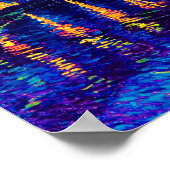 Van Gogh - Sterrennacht over de Pop van de Rhone Poster (Hoek)