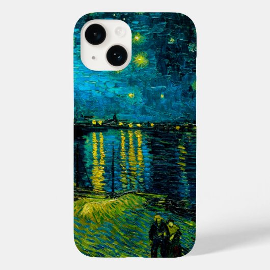 Van Gogh Sterrennacht over de Rhône Case-Mate iPhone Case (Achterkant)
