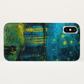 Van Gogh Sterrennacht over de Rhône Case-Mate iPhone Case (Achterkant (horizontaal))