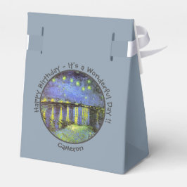 van Gogh Sterrennacht Over de Rhône Feestartikelen Bedankdoosjes