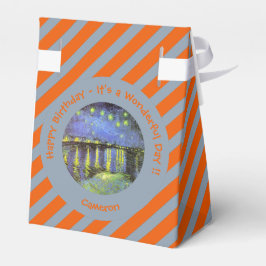 van Gogh Sterrennacht Over de Rhône Feestartikelen Bedankdoosjes