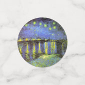van Gogh Sterrennacht Over de Rhône Feestartikelen Confetti (Kleine voorkant)