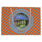 van Gogh Sterrennacht Over de Rhône Feestartikelen Groot Cadeauzakje (Achterkant)