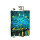 Van Gogh Sterrennacht over de Rhône Heupfles (Rechts)