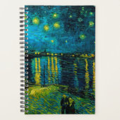 Van Gogh Sterrennacht over de Rhône Planner (Voorkant)