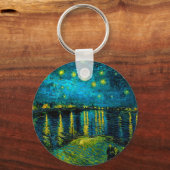 Van Gogh Sterrennacht over de Rhône Sleutelhanger (Voorkant)