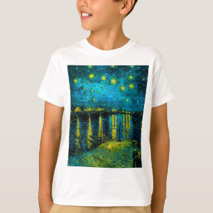 Van Gogh Sterrennacht over de Rhône T-shirt