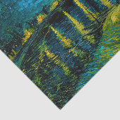 Van Gogh Sterrennacht over de Rhône Tissuepapier (Detail)