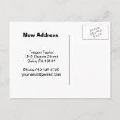 Van Gogh | Sterrennacht over de Rijn | 1888 Aankondigingskaart (Achterkant)