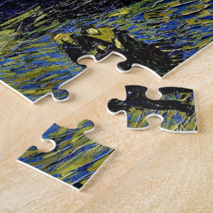 Van Gogh Sterrennacht over de Rijn 1888 Legpuzzel