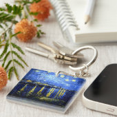 Van Gogh - Sterrennacht over de Rijn 2020 Sleutelhanger (Voorkant Rechts)