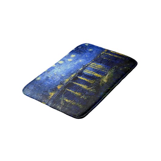 Van Gogh - Sterrennacht over de Rijn Badmat (Gekanteld)