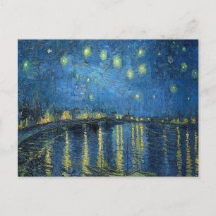 Van Gogh Sterrennacht over de Rijn Briefkaart