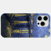Van Gogh Sterrennacht over de Rijn Case-Mate iPhone Case (Achterkant (horizontaal))