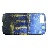 Van Gogh - Sterrennacht over de Rijn Case-Mate iPhone Case (Achterkant (Horizontaal))