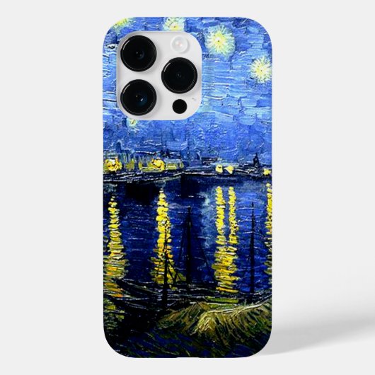 Van Gogh - Sterrennacht over de Rijn Case-Mate iPhone Case (Achterkant)