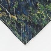 Van Gogh Sterrennacht over de Rijn Fleece Deken (Hoek)