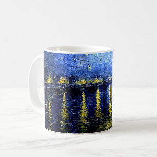 Van Gogh - Sterrennacht over de Rijn Koffiemok