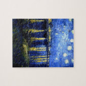 Van Gogh - Sterrennacht over de Rijn Legpuzzel (Horizontaal)