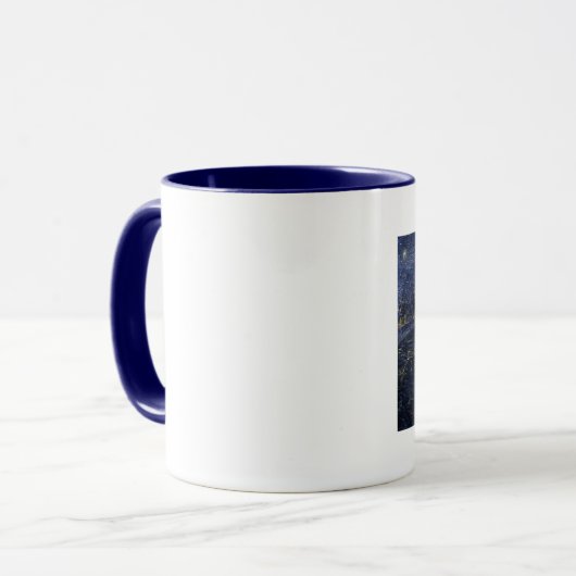 Van Gogh Sterrennacht over de Rijn Mok (Voorkant links)