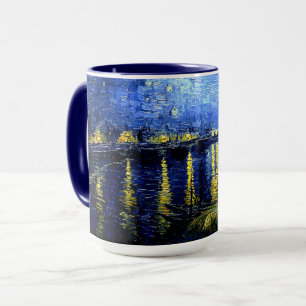 Van Gogh - Sterrennacht over de Rijn Mok