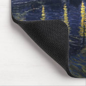 Van Gogh Sterrennacht over de Rijn Muismat (Hoek)