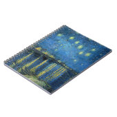 Van Gogh Sterrennacht over de Rijn Notitieboek (Linkerzijde)