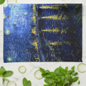 Van Gogh - Sterrennacht over de Rijn Theedoek (Gevouwen)