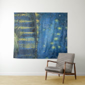 Van Gogh Sterrennacht over de Rijn Wandkleed (In Situ (horizontaal))