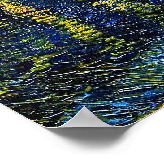 Van Gogh - Sterrennacht over het Poster Rijn (Hoek)