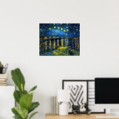 Van Gogh - Sterrennacht over het Poster Rijn (Thuiskantoor)