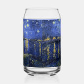 Van Gogh - Sterrennacht over Rhonbe Blikvorm Glas (Links)