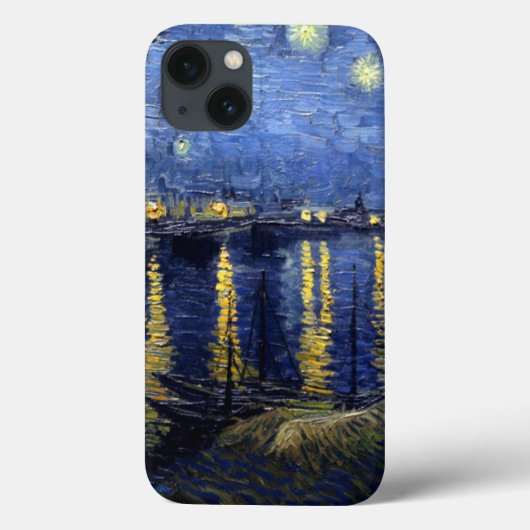 Van Gogh Sterrennacht over Rhone Case-Mate iPhone Case (Achterkant)