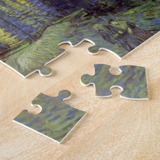 Van Gogh Sterrennacht over Rhone Legpuzzel (Zijkant)