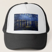 Van Gogh Sterrennacht over Rhone Trucker Pet (Voorkant)