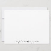 Van Gogh Sterrennacht Paarse Art Print Platte Kaar Kaart (Achterkant)