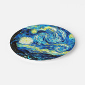 Van Gogh - Sterrennacht Papieren Bordje (Gekanteld)