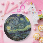 Van Gogh Sterrennacht Papieren Bordje (Feest)