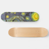 Van Gogh: Sterrennacht Persoonlijk Skateboard (Horizontaal)
