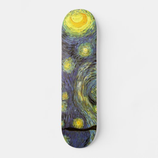 Van Gogh: Sterrennacht Persoonlijk Skateboard (Voorkant)
