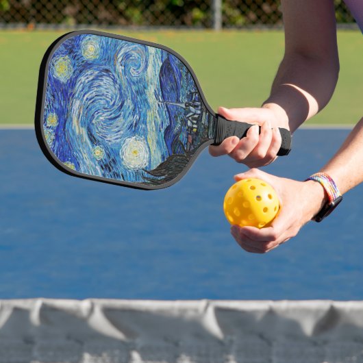Van Gogh - Sterrennacht Pickleball Paddle (Insitu)