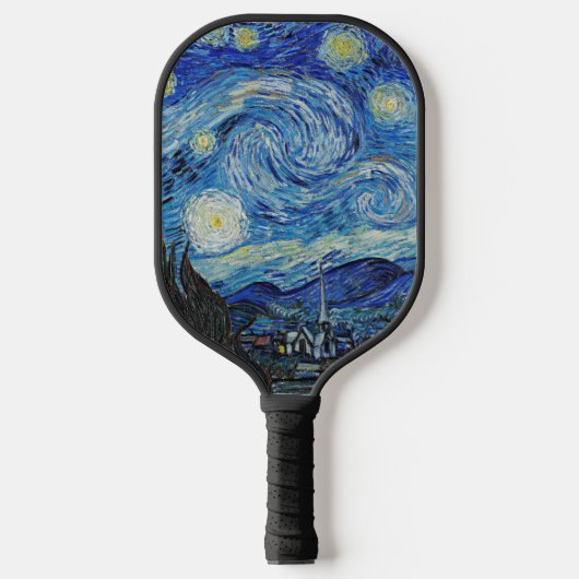 Van Gogh - Sterrennacht Pickleball Paddle (Voorkant)