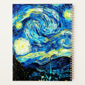 Van Gogh - Sterrennacht Planner (Achterkant)