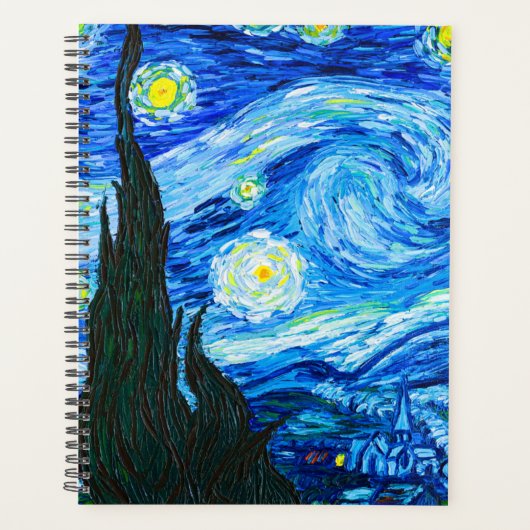 Van Gogh Sterrennacht Planner (Voorkant)