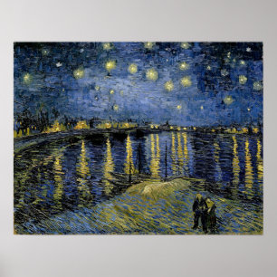 Van Gogh - Sterrennacht Poster