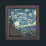 Van Gogh Sterrennacht Premium Decoratiedoosje<br><div class="desc">Vincent Van Gogh beroemd schilderij sterrennacht</div>