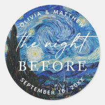 Van Gogh Sterrennacht | Probediner Bruiloft