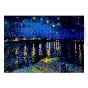 Van Gogh Sterrennacht Rhone (F474) Fine Art